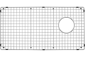 Serene Valley Sink Bottom Grid 28-1/4" x 14-3/8", Side Drain with Corner Radius 3/8",NDG2814S