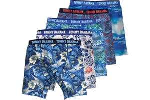 Tommy Bahama Boy's 5-Pack Athletic Compression Shorts - Soft, Tag Free Sports Underwear Multipack for Kids and Toddlers