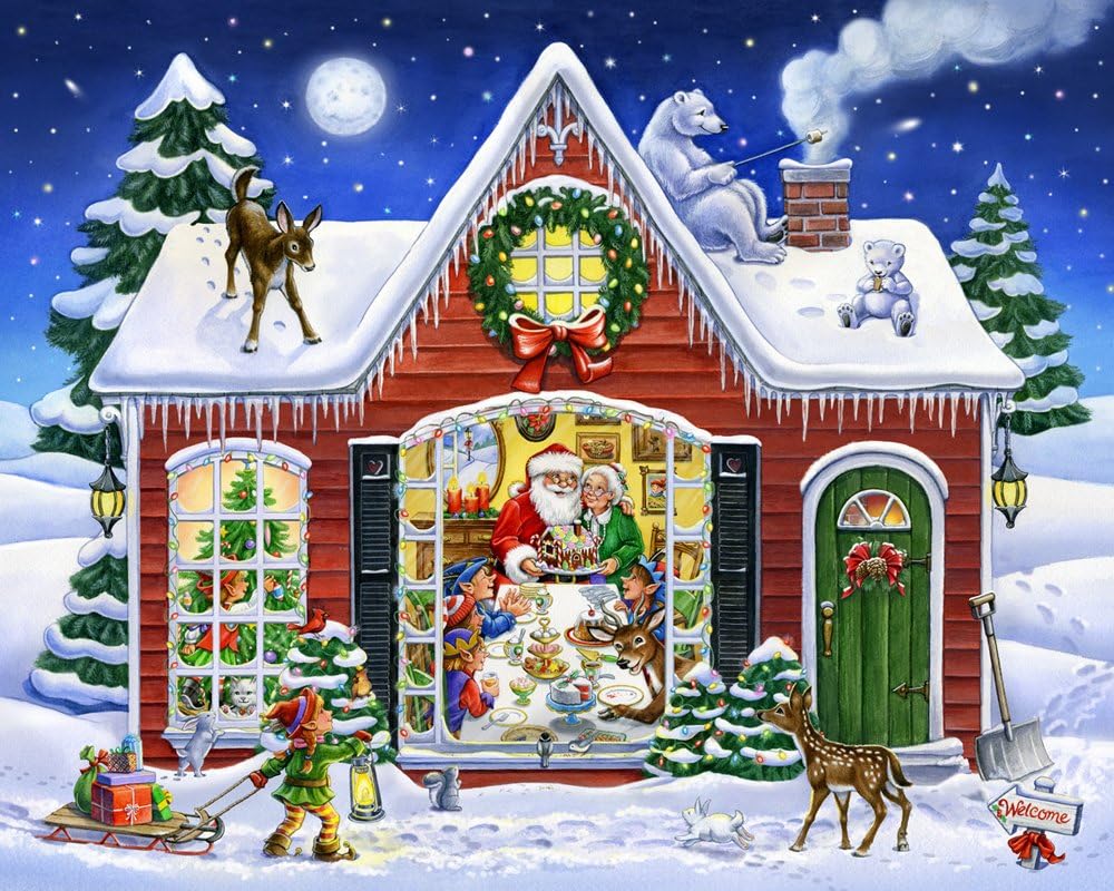 Vermont Christmas Company Weihnachtsfest Jigsaw Puzzle 1000 Teile