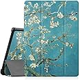 Fintie Slim Case for Samsung Galaxy Tab S4 10.5 2018 with S Pen Holder, Ultra Thin Tri-Fold Stand Cover with Auto Sleep/Wake for Samsung Tab S4 10.5 Inch Tablet SM-T830/T835/T837, Blossom