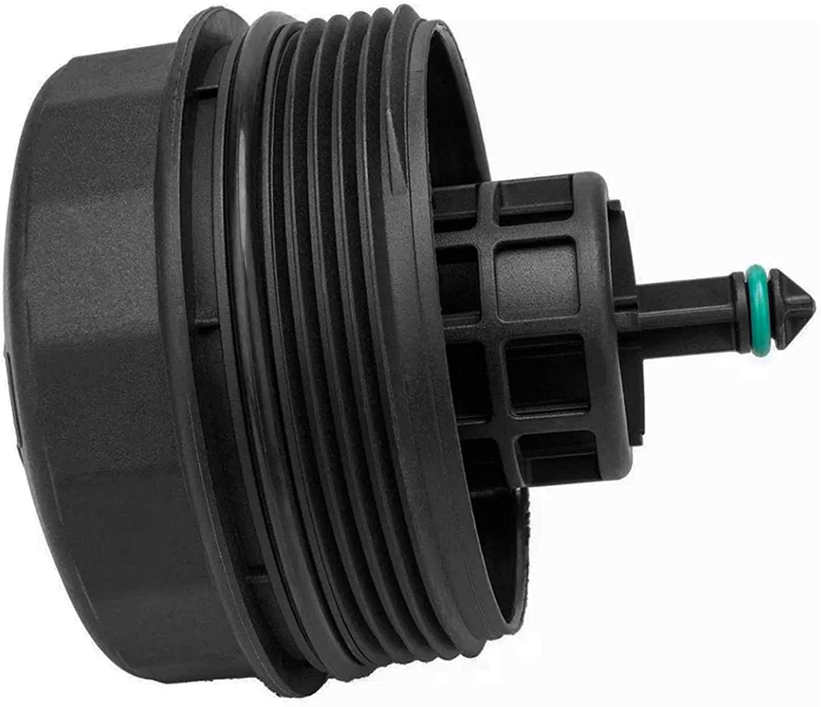 Photo 1 of 11427525334 Oil Filter Housing Cover Cap for BMW 323I 525I 128I 325XI 328XI 330XI 335XI 525XI 528XI 530XI 535XI 740LI X3 X5 X6 Replace# 11 42 7 525 334 917-056