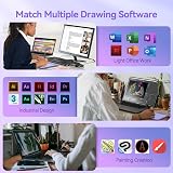 Ugee 6.5x4 Inch Drawing Tablet with Battery-Free Stylus 8192 Pressure view 5