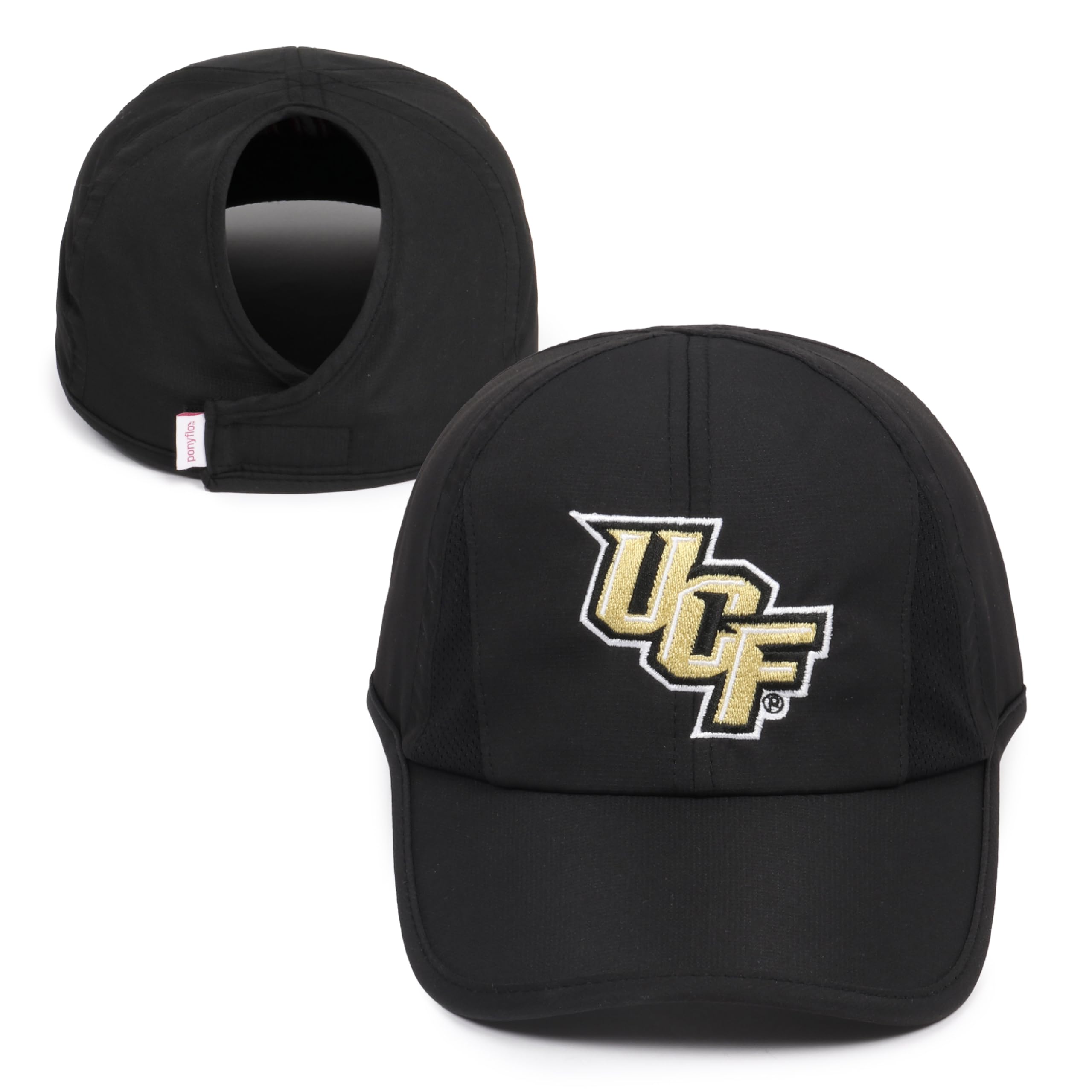 Ponyflo Women's Ponytail Baseball Cap - Curly Hair