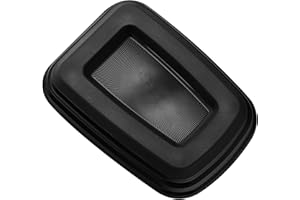 TCT-MOTORPARTS Black Rear Brake Pedal Pad Cover Fits for Harley Touring Road King Street Glide 1980-2025