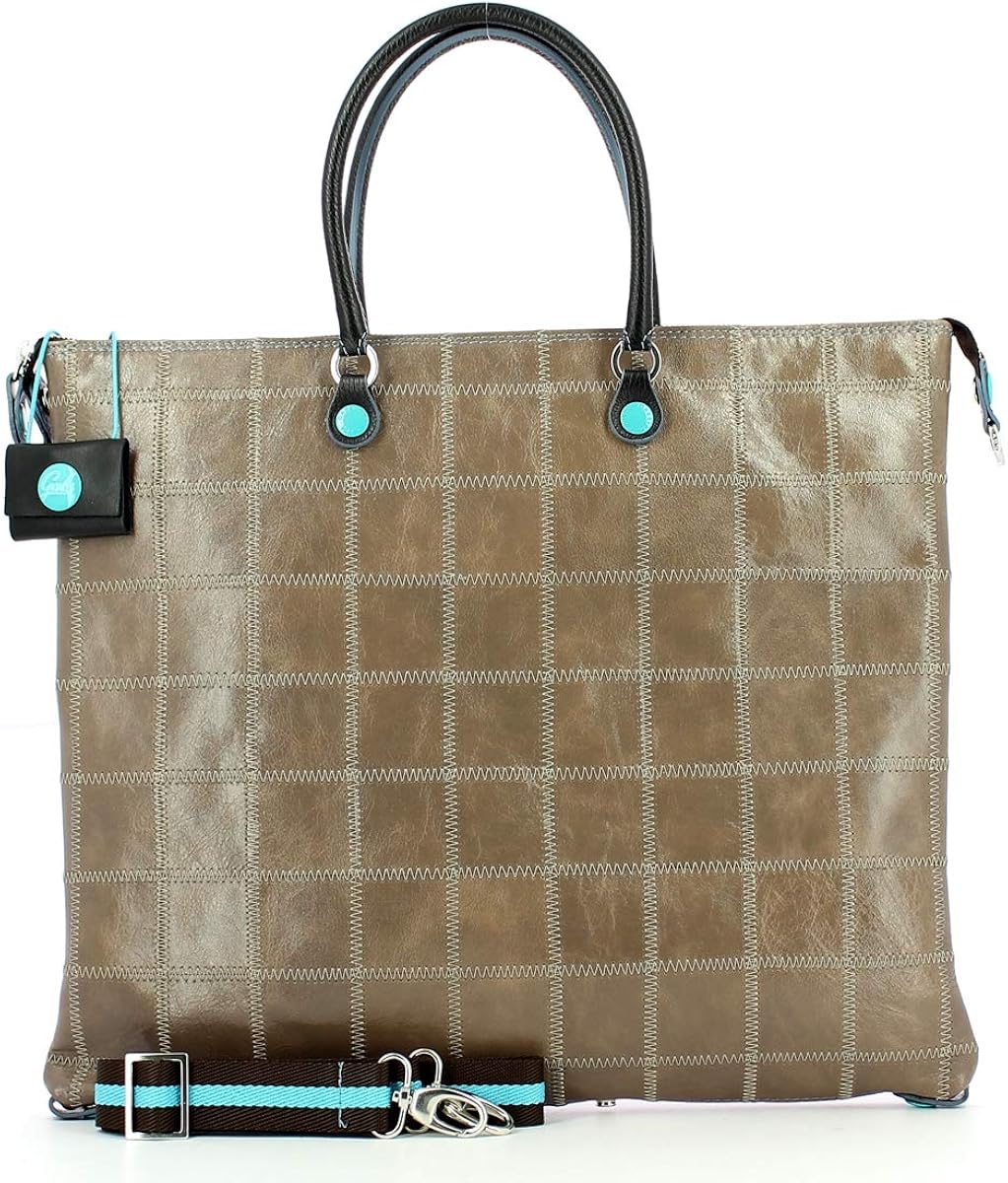 GABS Borsa G43 L Patchwork in pelle lucida Borse urban-earth.co.uk
