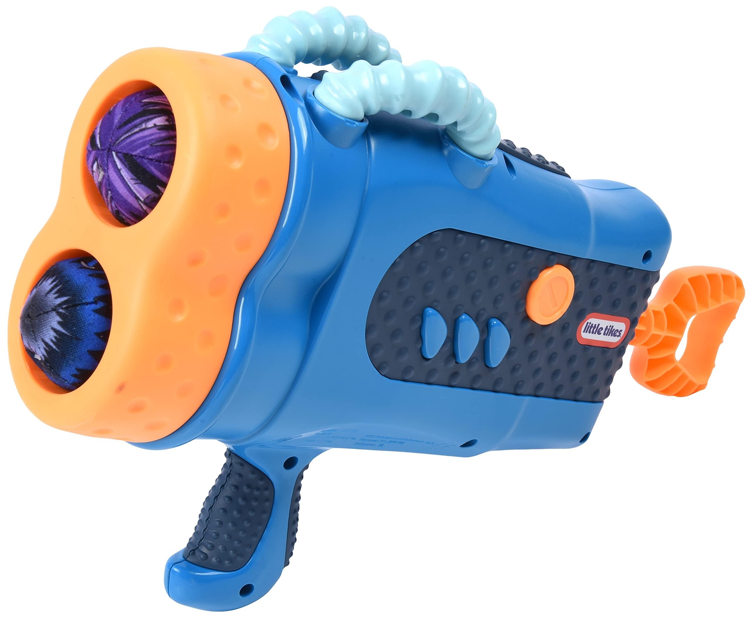 Little Tikes My First Mighty Blasters Dual Blaster - Super Safe Toy Hand Launcher for Kids - Hands-On Play