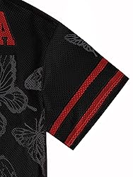 SOLY HUX Men's Summer Jersey Shirts Short Sleeve V