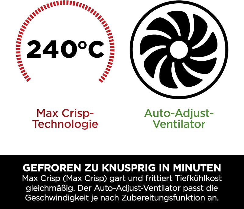 Dual Zone digitale Heißluftfritteuse, 7,6 L, 6-in-1, Metallic Grau