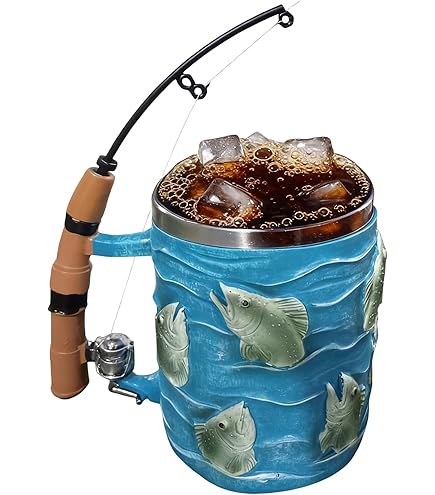 Tasse à café de chasse et de pêche, cadeau de pêche, cadeau de chasse