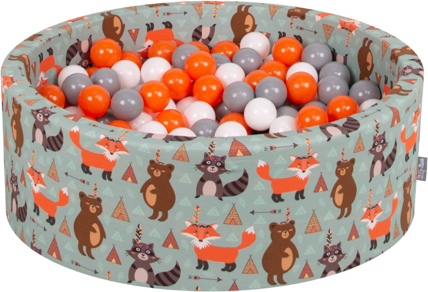 kiddymoon foam ball pit