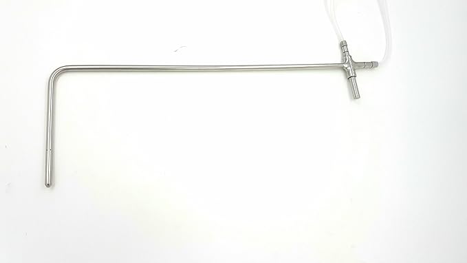 Tubo Pitot De Acero Inoxidable 304 – 300 Mm, Para Medir Velocidad De Fluidos, Manómetros