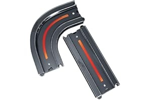 Hot Wheels Track Pack Accessory - Straight + Curved, Multicolor