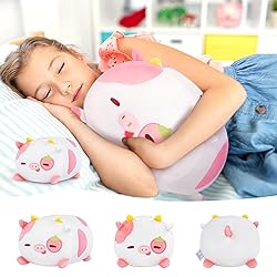 Mewaii Cute Strawberry Cow Plush