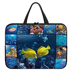 Uasibuni Sea Animals Pattern 17 17.3 Inch Laptop
