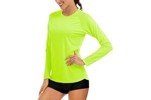 MAGCOMSEN Women's Long Sleeve Shirts UPF 50+ Sun Protection Shirts for Hiking Fishing Workout Rash Guard