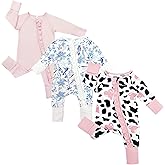Bow Dream Baby Girl Clothing Footies Bamboo Rayon Baby Girl Clothes Baby Romper Jumpsuit Newborn-24 Months