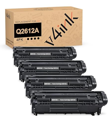 Amazon.com: V4INK 4-Pack Compatible Toner Cartridge