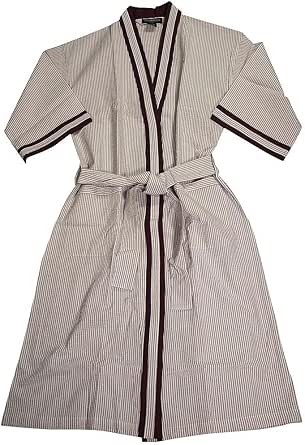 mens seersucker bathrobe