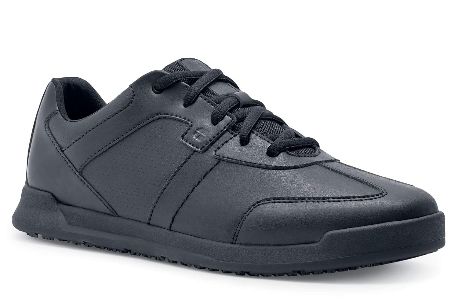 Shoes for Crews Men's Vegan Leather Slip-Resistant Work Sneakers, Comfortable, Water-Repellant, Non-Slip, Removable Insoles - Image 4