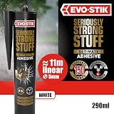 EVO-STIK Seriously Strong Stuff Ultimate Adhesive White 290ml Waterproof 150kg view 2