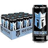 Reign Total Body Fuel, White Haze, Fitness & Performance Drink, 16 Fl Oz | Pack of 12