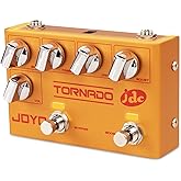JOYO Overdrive Effect Pedal Dual Channel with Independent Footswitch for Electric Guitar - JDC Signature (TORNADO R-21)