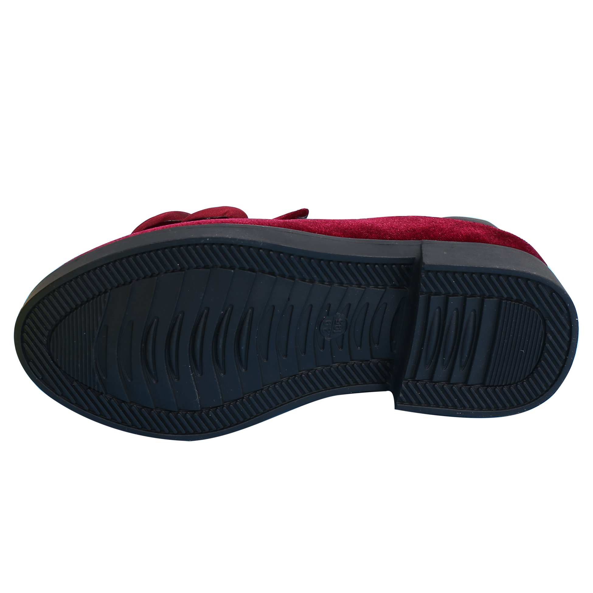 Kikiz Girls Dress Faux Suede Mary Jane Ballet Ballerina Flat Slip On Boat Shoes