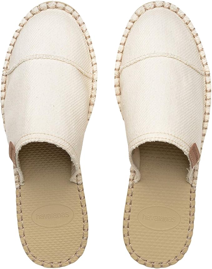 havaianas slippers beige