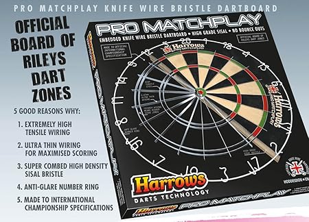 Amazon ダーツボード ハイエンドダーツボード Matchplay ハードボード ソフトも刺さります 最高級サイザル麻高圧縮仕様モデル ダーツボード 通販