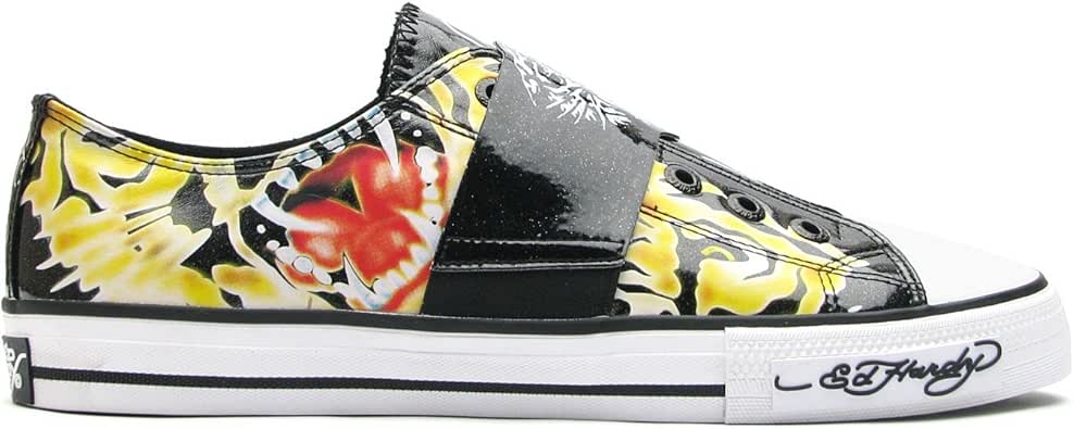 ED HARDY Lowrise Glitter Shoe for Women
