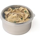 U Konserve Stainless Steel Round Food Storage Bento Box Container, Leak Proof Silicone Lid Dishwasher Safe - Plastic Free, 16oz