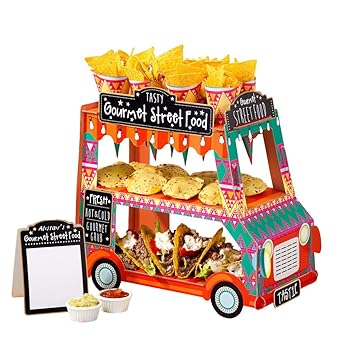 Amazon.com: Street Stalls – Expositor decorado para comida ...