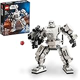 LEGO Star Wars Stormtrooper Mech 75370 Star Wars Collectible for Kids, this Buildable Star Wars Action Figure Features a Cock