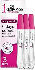 First Response Early Result Pregnancy Test, 3 Pack (Packaging & Test Design May Vary)