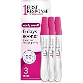 First Response Early Result Pregnancy Test, 3 Pack (Packaging &amp; Test Design May Vary)