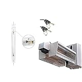 Powermaxx Professional Series Super Lumen Double Ended Super HPS+ Complete Fixture Indoor Plant Grow Light Lamp Open Style with Hanger, 120-volt / 240-volt