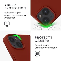 kwmobile Case Compatible with Apple iPhone 13 Case