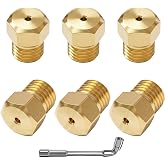 6PCS Burner Orifices Kit 12026265 for Bosch for Thermador with Install Tool | Propane (LP) Conversion Kit