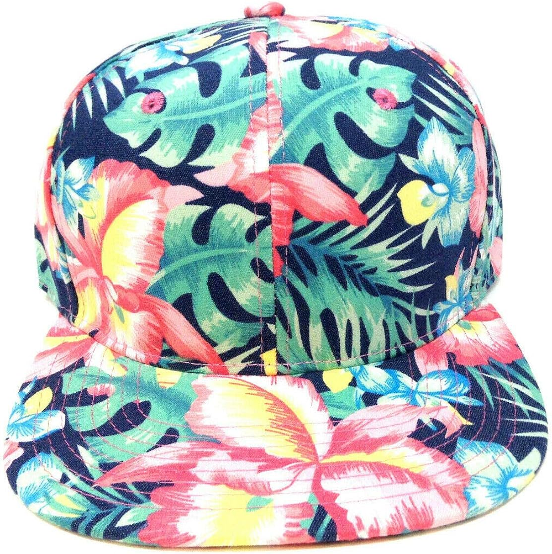 hawaiian print hat