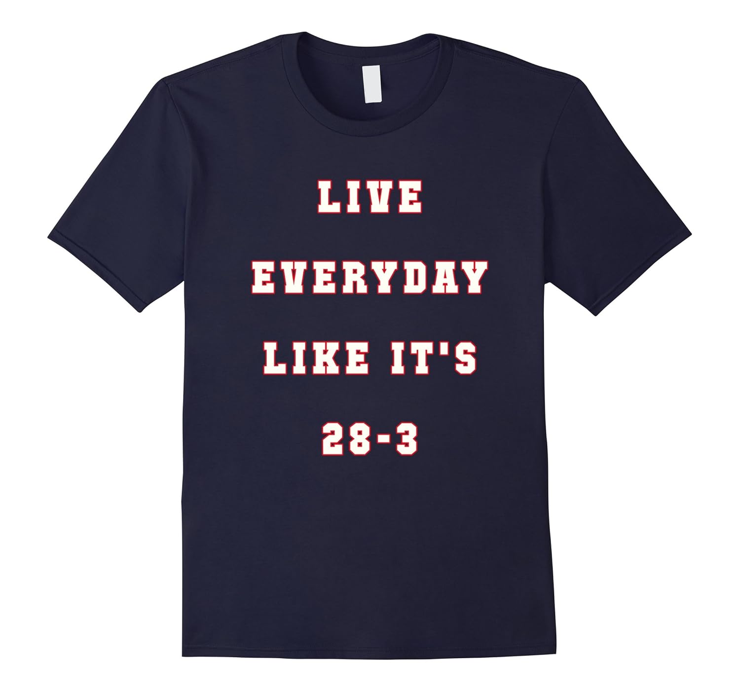 NE 3 ATL 28 Final T-shirt 2 Sides 1 Game.-ANZ