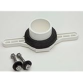PROFLO PFPSUFK 2" PVC Horizontal Spigot Urinal Flange Kit - White