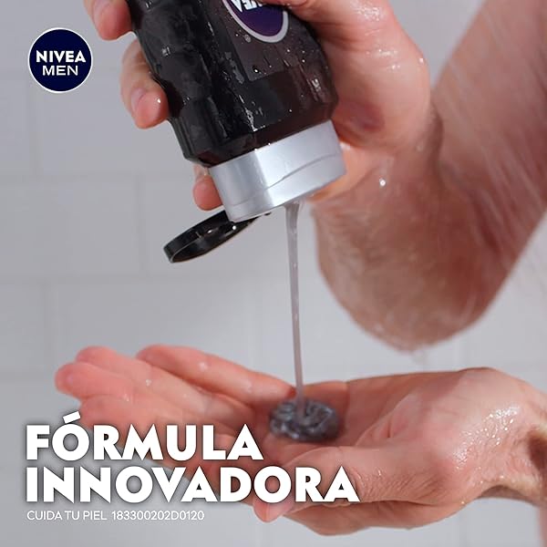 NIVEA FOR MEN ACTIVE CLEAN BODY WASH – 16.9 OZ