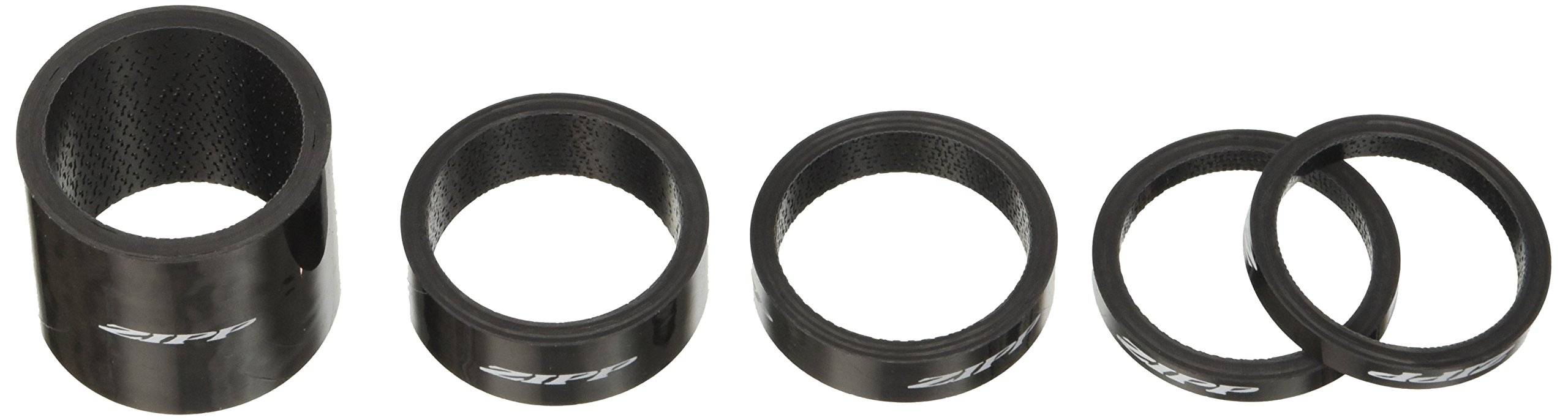 Zipp ZPHEAD124010 Headset Spacer Set, Grey (Ud Carbon), 4mm, 8mm, 12mm, 30mm