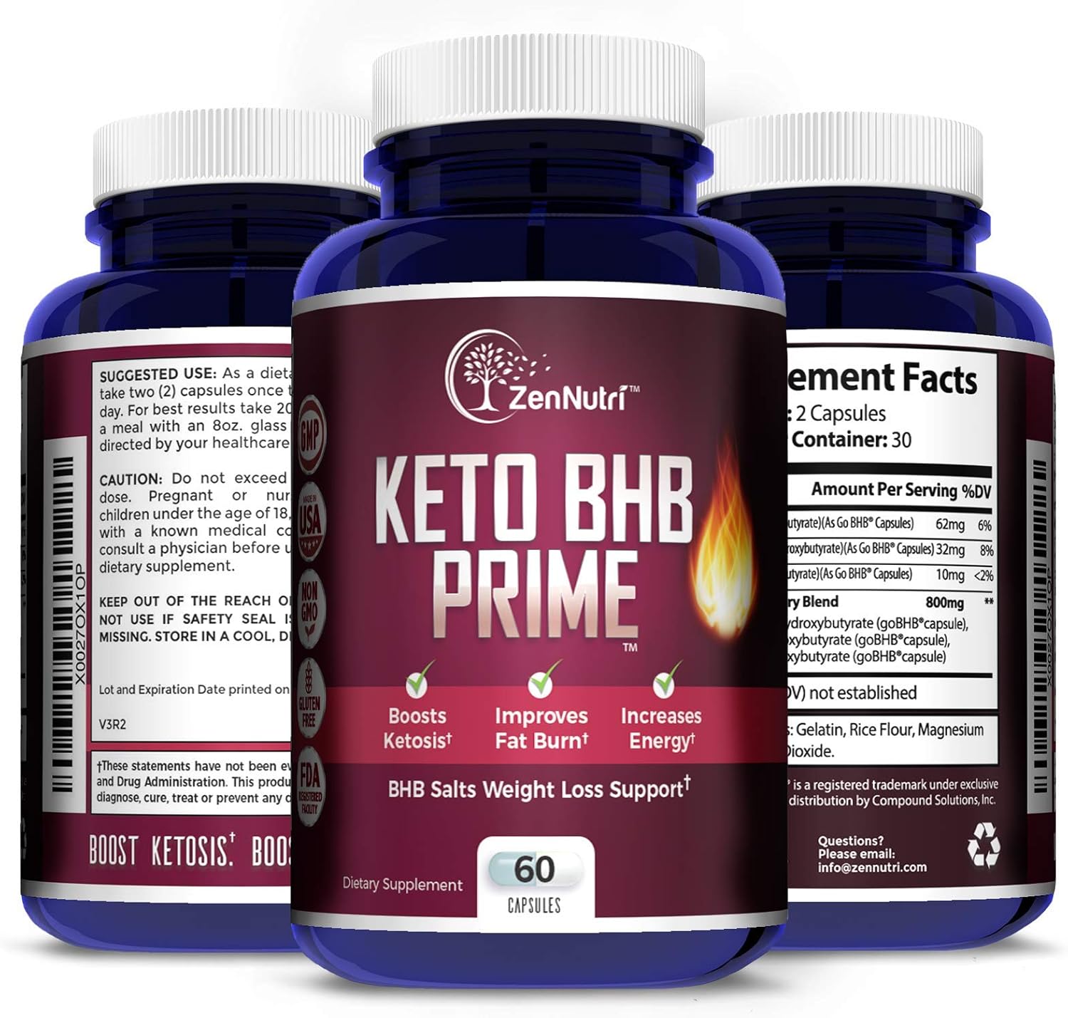 Premium Keto BHB Salts Exogenous Ketones Supplement, Jumpstart Ketosis