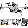 Drone with 4K UHD Camera for Adults,GPS RC Drone Brushless Motor,Upgraded Tablet Screen,Gimbal EIS, Smart FPV Foldable Quadcopter for Beginners, Auto Return, Follow Me, Waypoints, 60 Mins Flight Time,Gift, with Obstacle Avoidance