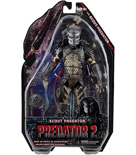 Amazon.com: NECA Predator - 7” Scale Action Figure - Series 17 AvP