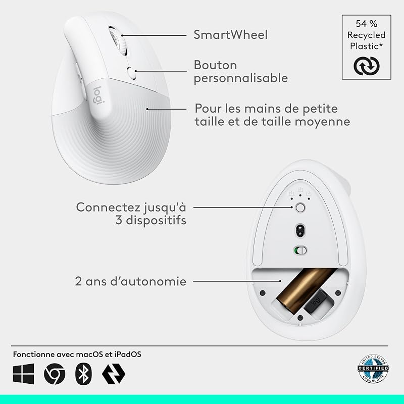 Lift Souris Ergonomique Verticale