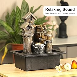Small Indoor Relaxation Tabletop Fountain and