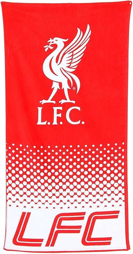 Kids Liverpool Fade Fc Football Club Towel Boys Pool Travel Towel 140cmx70cm Red Amazon Co Uk Kitchen Home