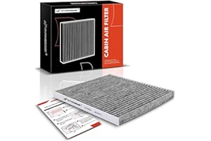 A-Premium Cabin Air Filter with Activated Carbon Compatible with Hyundai Accent, Tucson, Veloster & Kia Forte, Rio, Sportage,